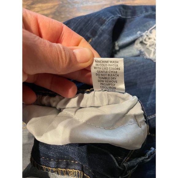 Thread & Others Distressed Skinny Mid Rise Jeans - Picture 6 of 6